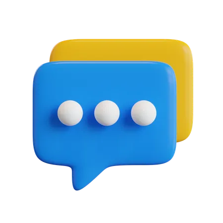 Messages  3D Icon