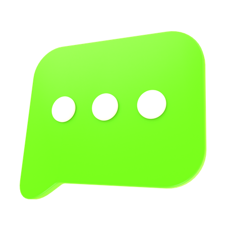 Messages 3D Icon