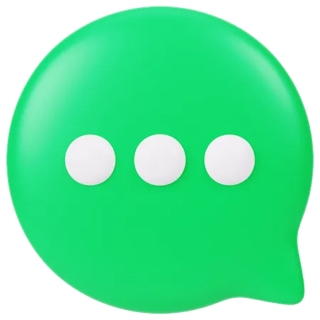 Messages App  3D Icon