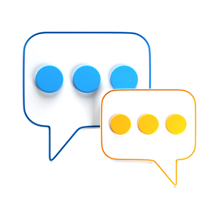 Messaging  3D Icon