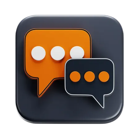 Messaging 3D Icon