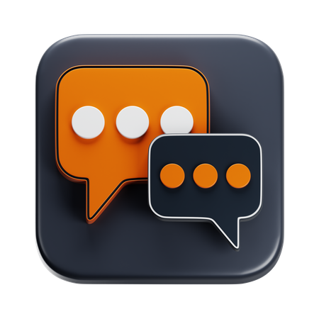 Messaging  3D Icon