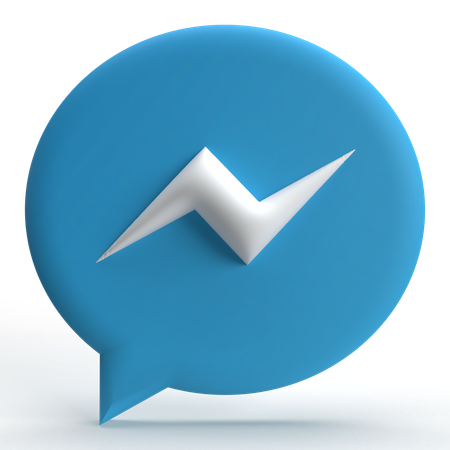 Messenger  3D Icon