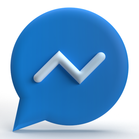 Messenger  3D Icon