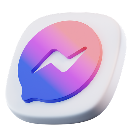 Messenger  3D Icon