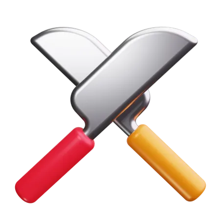 Messer  3D Icon