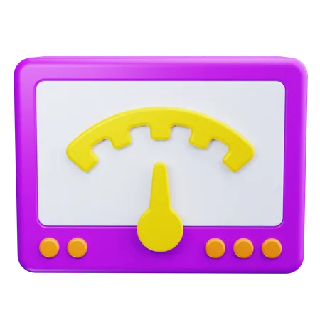 Messgerät  3D Icon