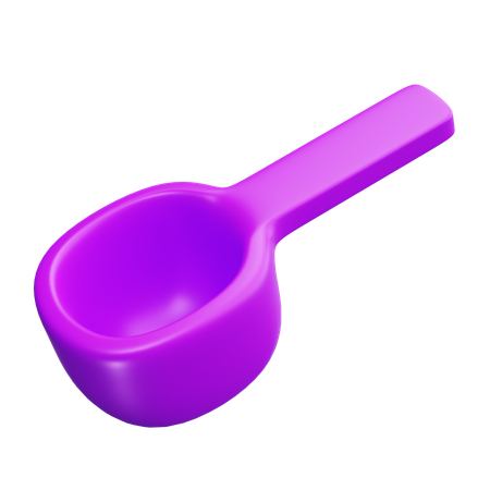 Messlöffel  3D Icon