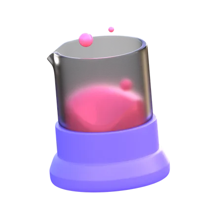 Messzylinder  3D Icon