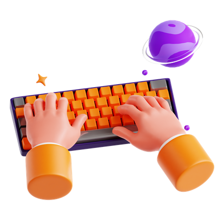 Méta clavier  3D Icon