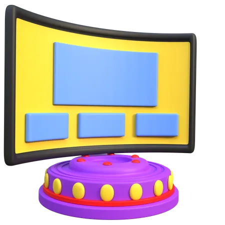 Meta Dashboard  3D Icon