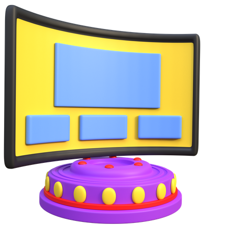 Meta Dashboard  3D Icon