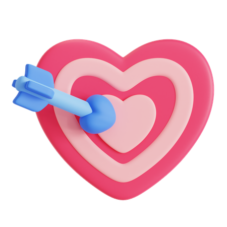Meta de amor  3D Icon