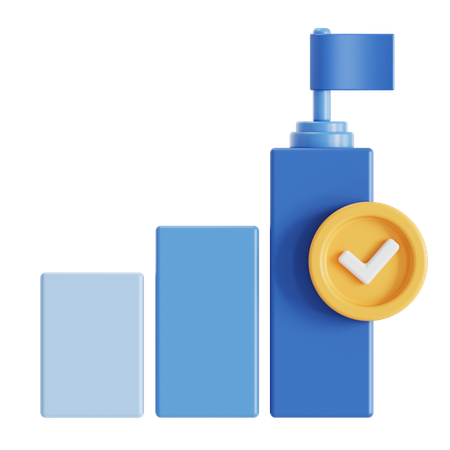 Meta de marco  3D Icon