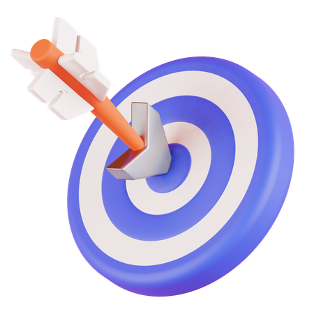 Meta de negócios  3D Icon