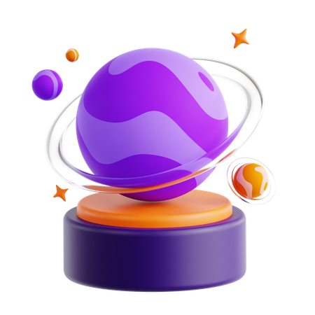 Méta-monde  3D Icon