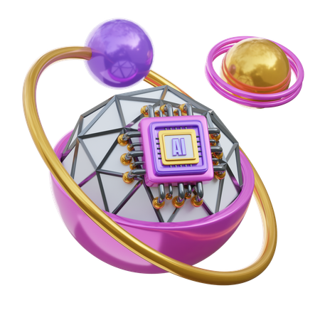 Meta mundo que tienes  3D Icon