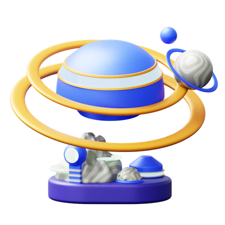 Meta terra  3D Icon