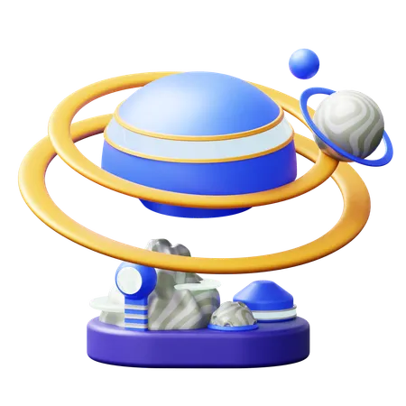 Meta terra  3D Icon