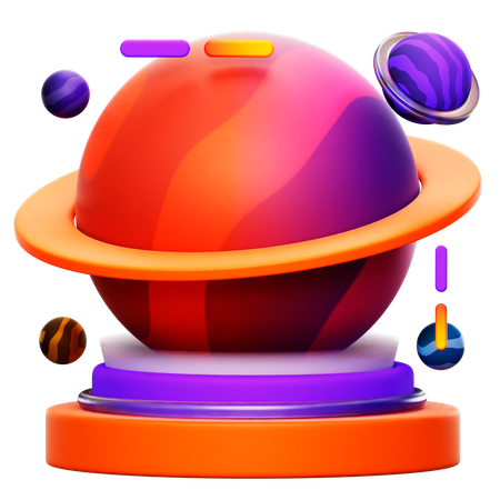 Meta World  3D Icon