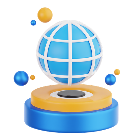 Meta World  3D Icon