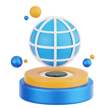 Meta World  3D Icon