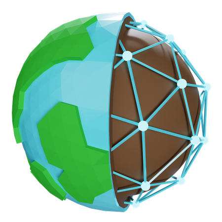 Meta world  3D Icon