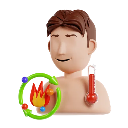 Metabolism 3D Icon