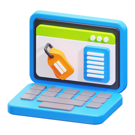 Metaetiqueta  3D Icon