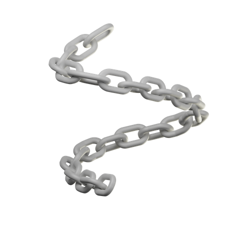 Metal Chain  3D Icon