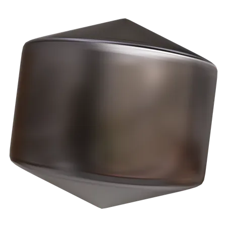 Metal Cylinder  3D Icon