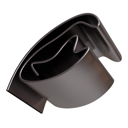 Metal de onda  3D Icon