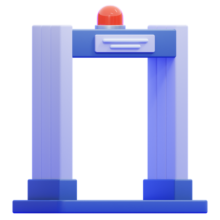 Metal Detector  3D Icon