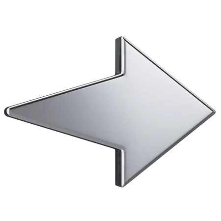 Flecha Afiada de Metal  3D Icon