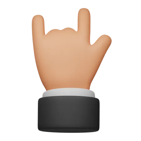 Metal Hand  3D Icon