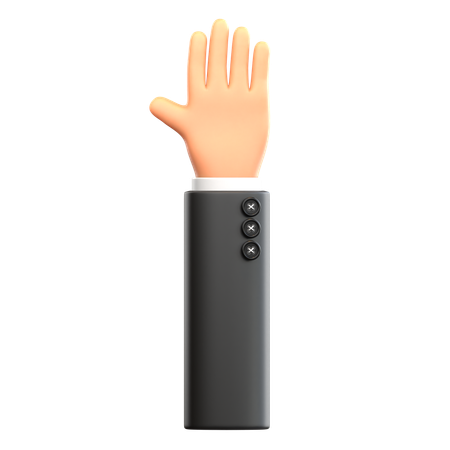Metal Hand Gesture  3D Icon