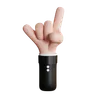 Metal Hand Gesture Front