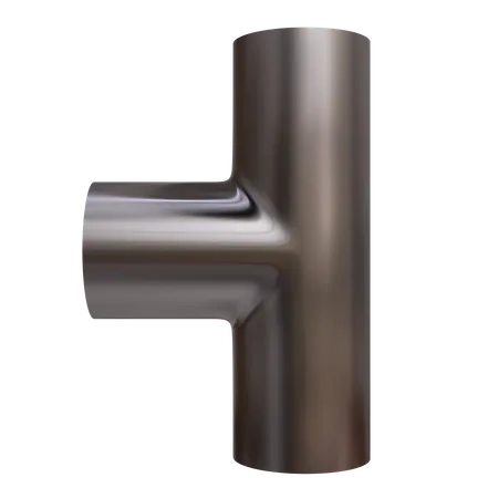 Metal Pipe  3D Icon