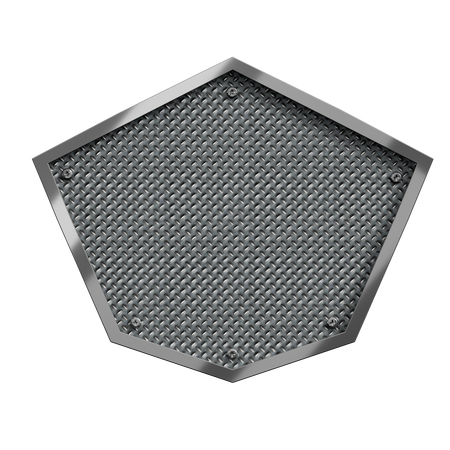 Metal Plate  3D Icon