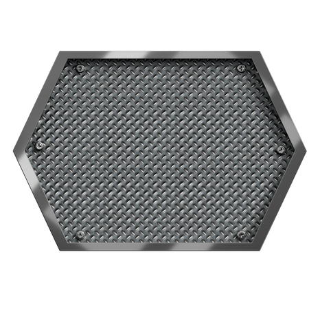 Metal Plate  3D Icon