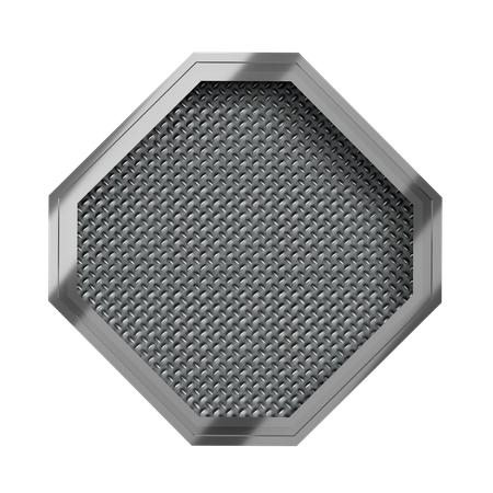 Metal Plate  3D Icon