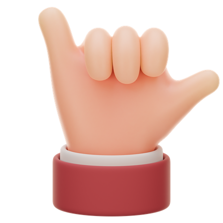 Metal-Rock-Handbewegung  3D Icon