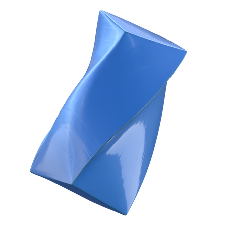 Metal Rod Abstract  3D Icon