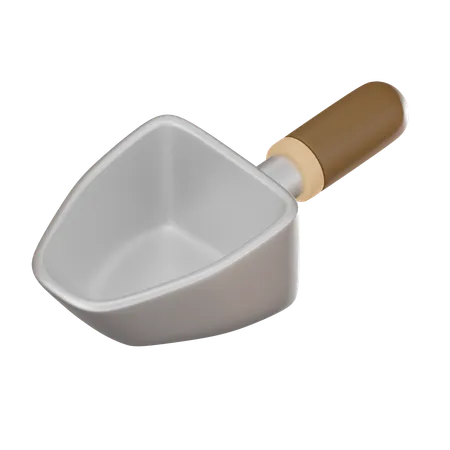 Metal Scoop  3D Icon