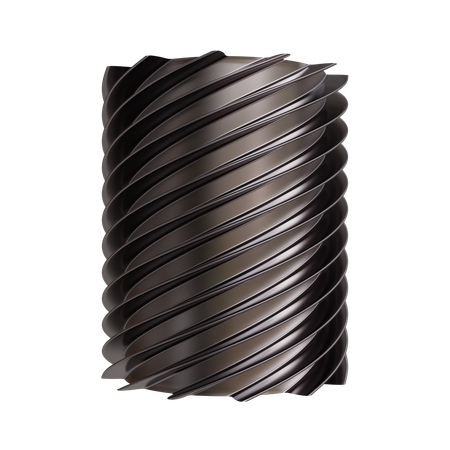 Metal Tornado  3D Icon