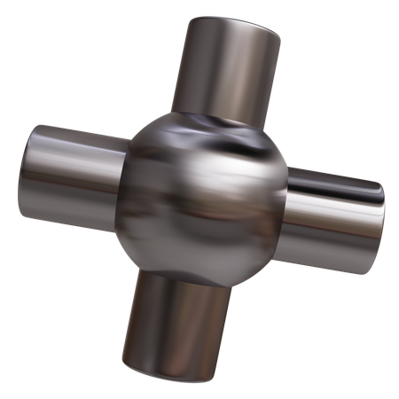 Métal x  3D Icon