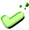 Metallic Check Mark