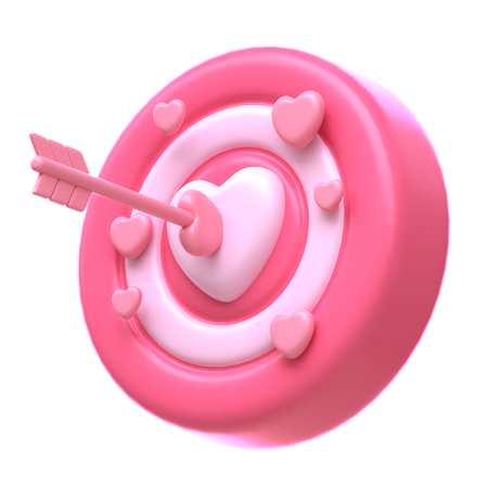 Metas de amor  3D Icon