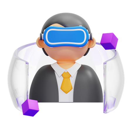 Metaverse  3D Icon