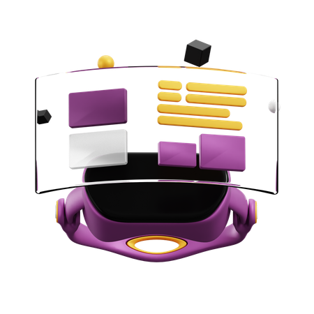 Metaverse  3D Icon
